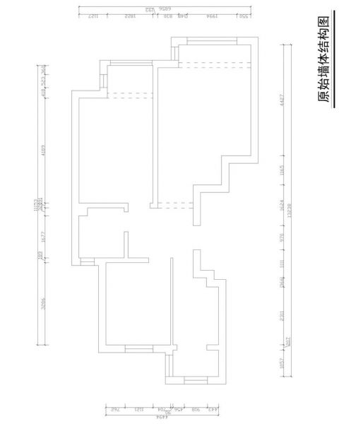 润枫领尚-二居室-87.5平米-装修设计