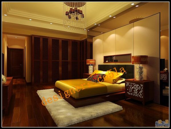 金融街·金色漫香林-三居室-152平米-装修设计
