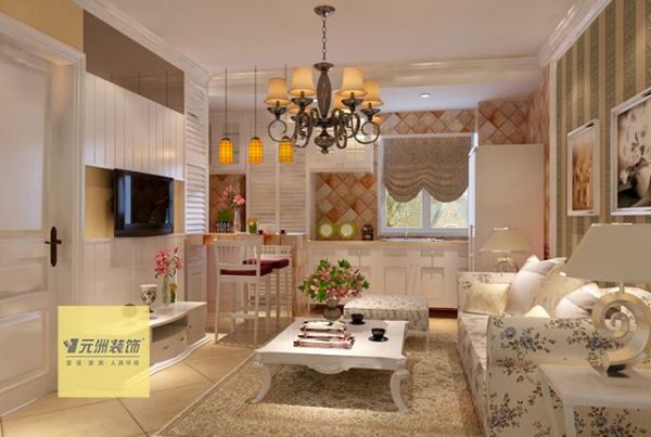 北京城建·红木林-二居室-104平米-装修设计