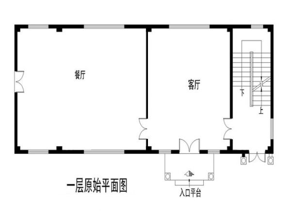 昌平十三陵-二居室-120平米-装修设计