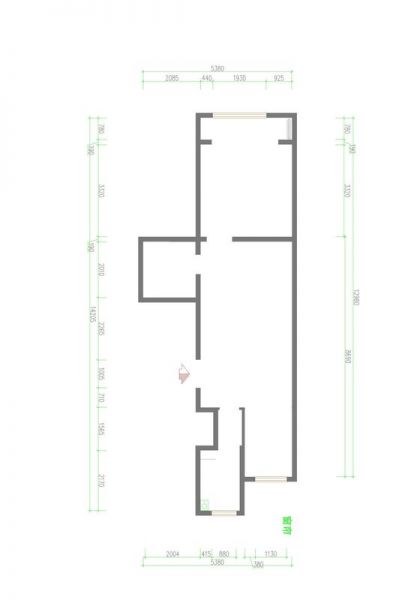 温泉凯盛家园-一居室-52平米-装修设计