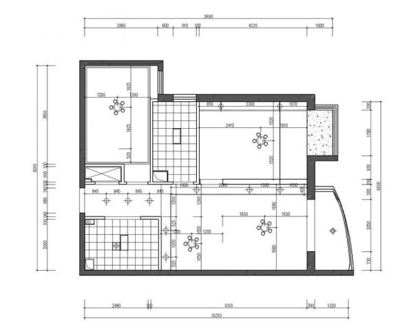 北京城建·世华泊郡-二居室-85平米-装修设计
