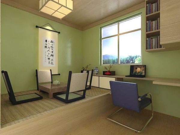 宏仁家园-二居室-89平米-装修设计