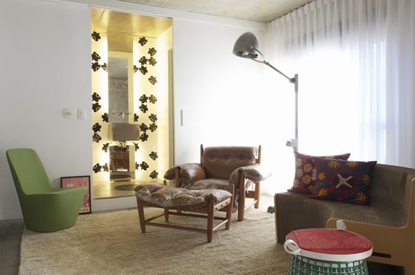 热情洋溢 创意loft公寓设计效果图
