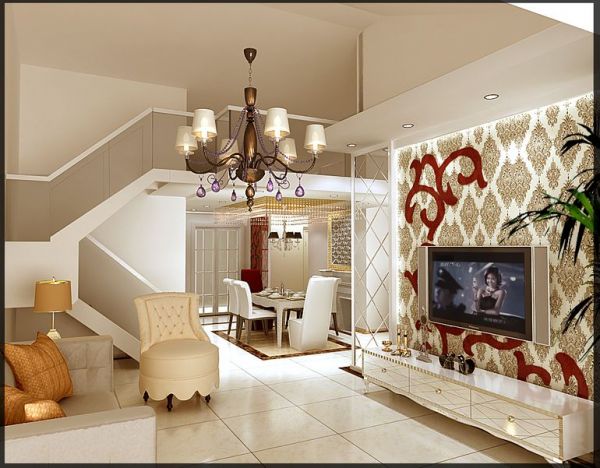 银谷美泉家园-复式-130平米-装修设计