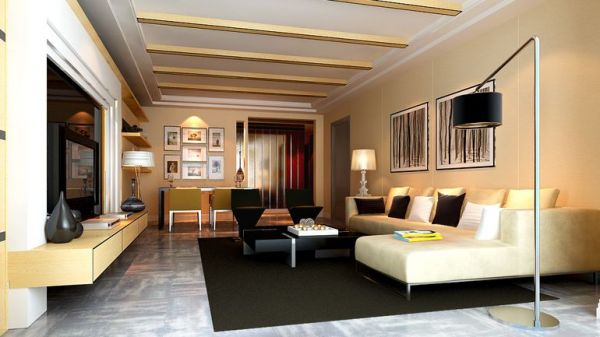 中信城三期-三居室-95平米-装修设计