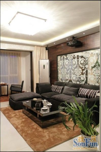 金港国际-三居室-150平米-装修设计