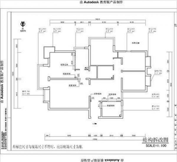 百合湾壹号院-三居室-135平米-装修设计