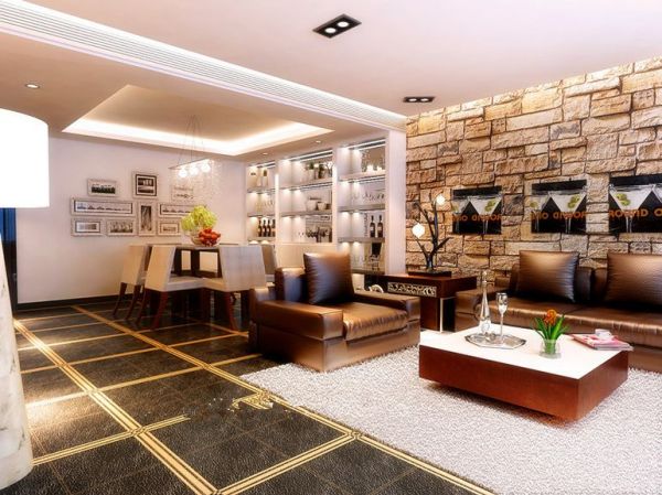 棕榈泉国际公寓-三居室-140平米-装修设计