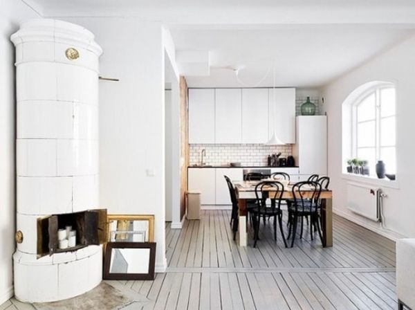 斯堪的纳维亚风格家居装修 纯净的美
