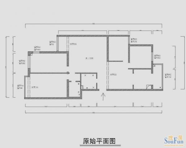 万城华府-四居室-180平米-普通住宅装修设计