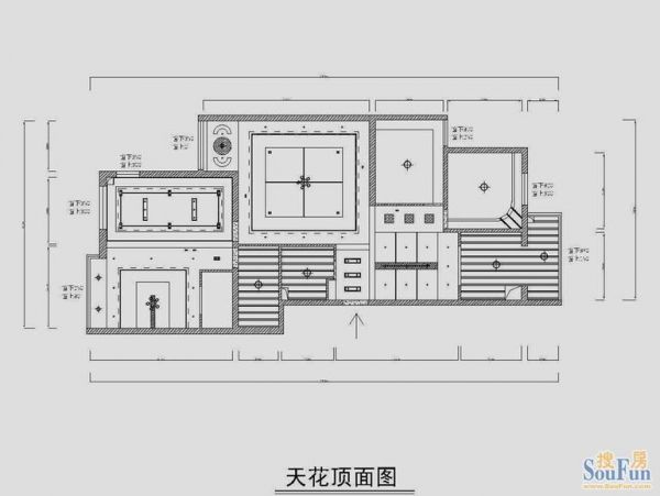 万城华府-四居室-180平米-普通住宅装修设计