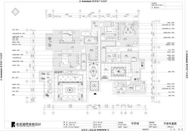 北京华侨城-四居室-203.33平米-装修设计