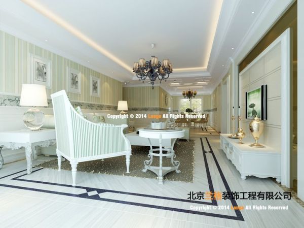 远洋·光华国际-四居室-200平米-装修设计