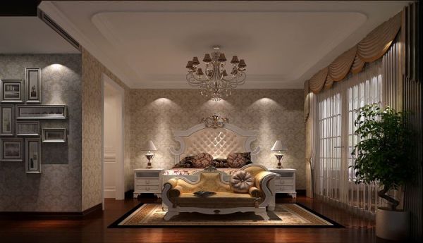 金融街·金色漫香苑-五居室-180平米-装修设计