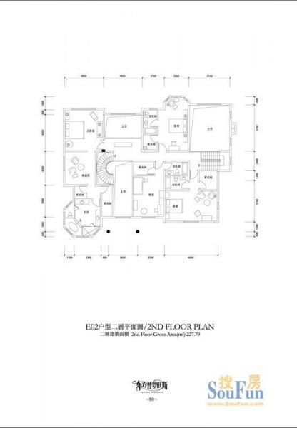 东方普罗旺斯-四居室-227.79平米-装修设计
