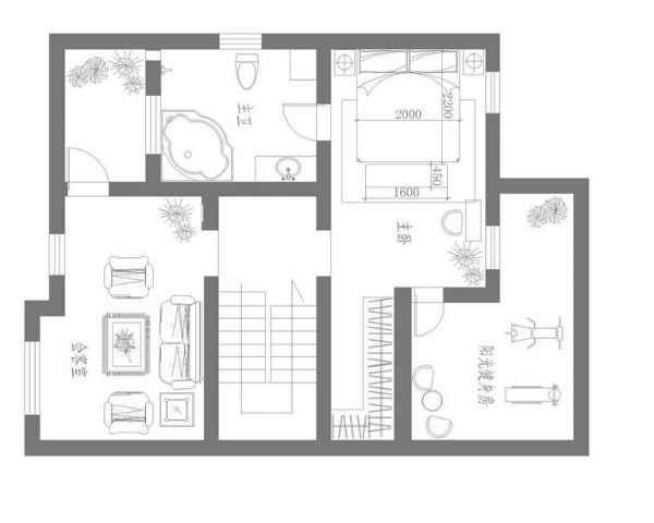 首开常青藤-四居室-164平米-装修设计