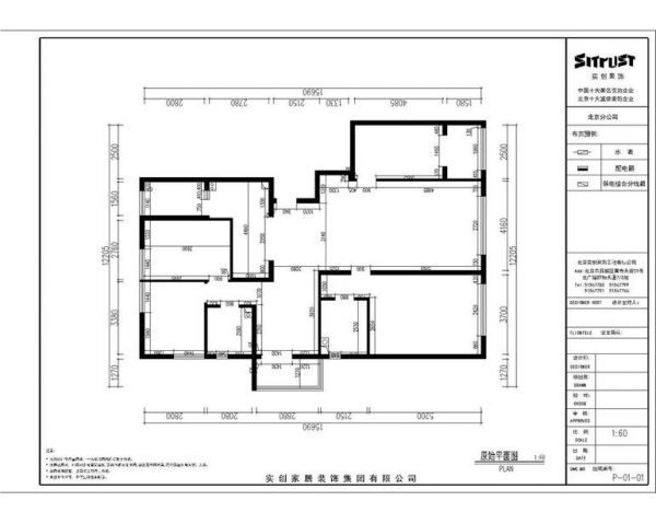 京旺家园-四居室-140平米-装修设计