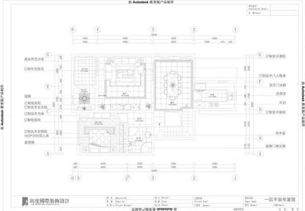中建·红杉溪谷-三居室-192平米-装修设计