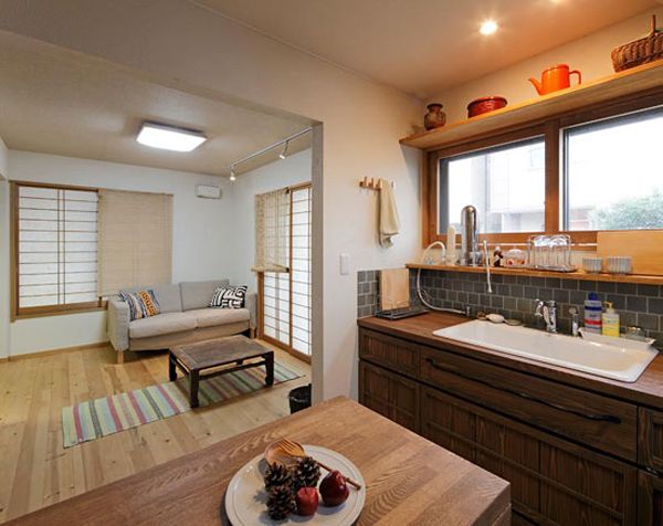 小户型公寓完美演绎日式原木风情效果图