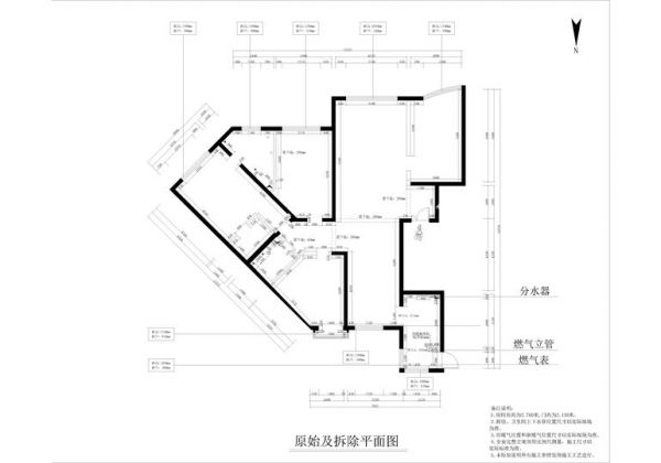 东湖湾-三居室-152平米-装修设计