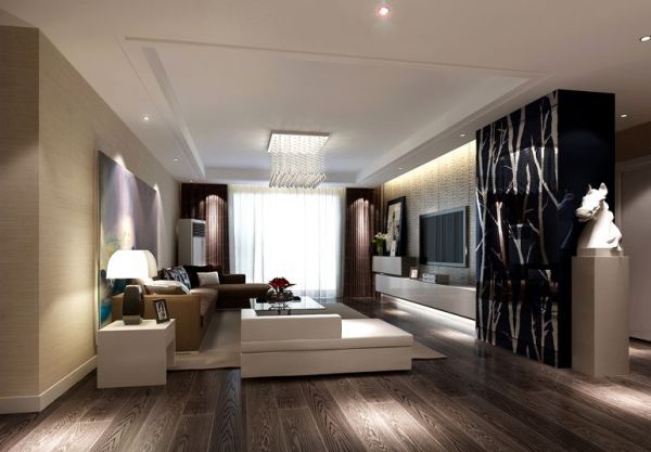 百子湾家园-三居室-139平米-装修设计