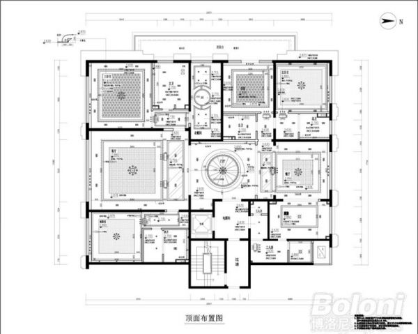 西山壹号院-五居室-400平米-装修设计