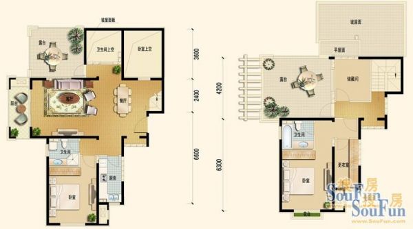 世嘉光织谷-三居室-145平米-装修设计