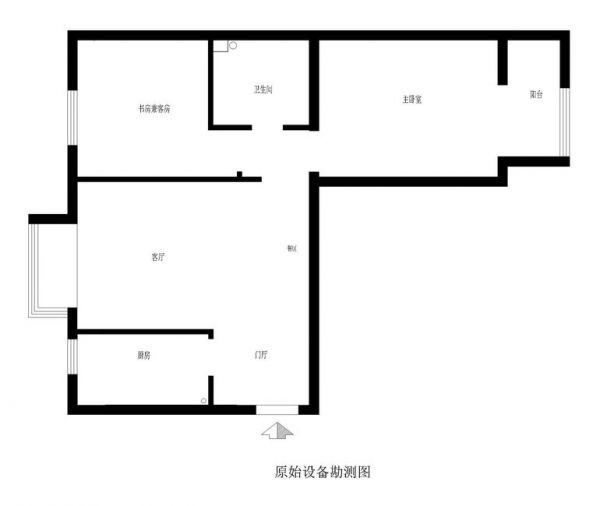 紫运园-二居室-86平米-装修设计