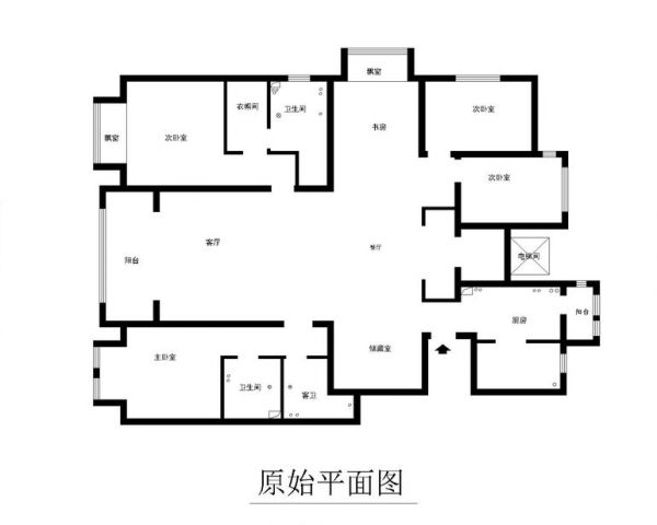 旭辉御府-四居室-190平米-装修设计