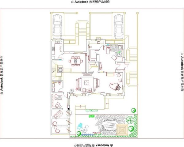 东湖湾-四居室-257.83平米-装修设计