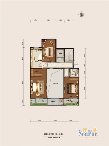金隅·澜湾-四居室-310平米-装修设计