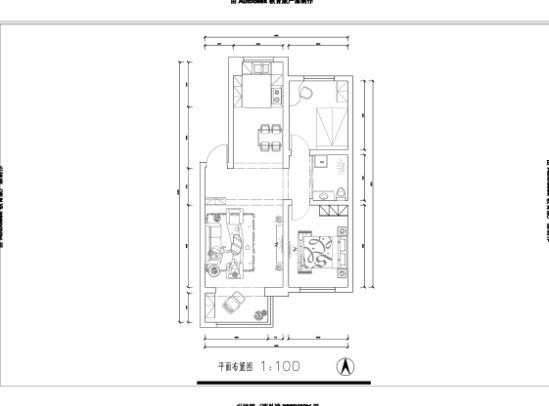 中信府·世家-二居室-80平米-装修设计
