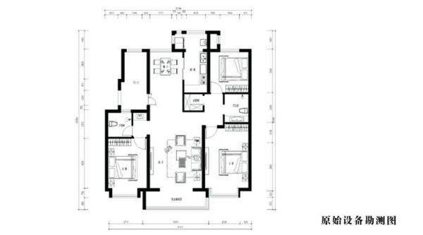 盐湖城-四居室-132平米-装修设计