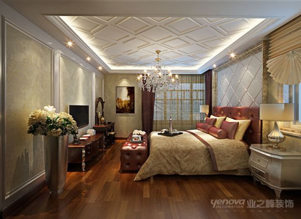 北京华贸城-三居室-143平米-装修设计