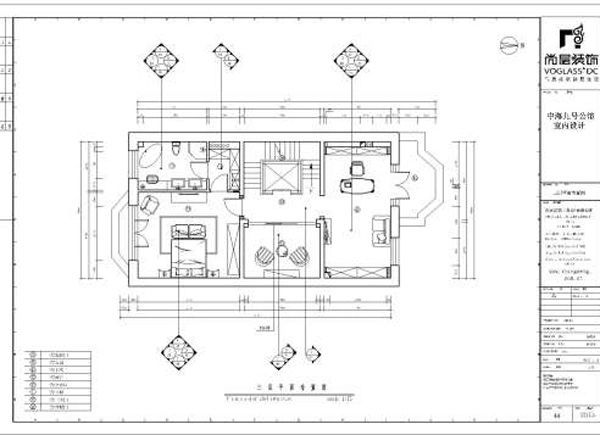 中海九号公馆-五居室-500平米-装修设计