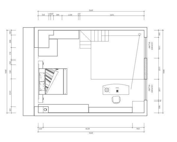 北京城建·N次方-一居室-50.61平米-装修设计