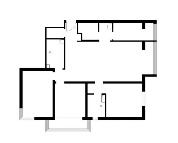 百子湾东里-四居室-140平米-装修设计
