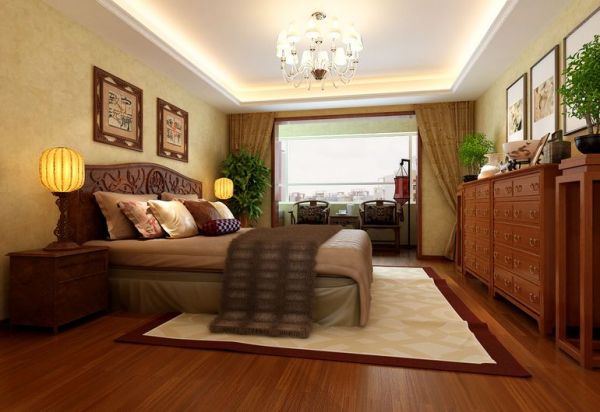 木樨地公寓-三居室-220平米-装修设计