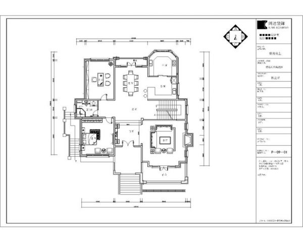 保利垄上-四居室-480平米-装修设计