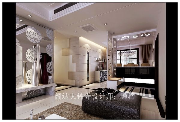 北京华侨城-四居室-214平米-装修设计