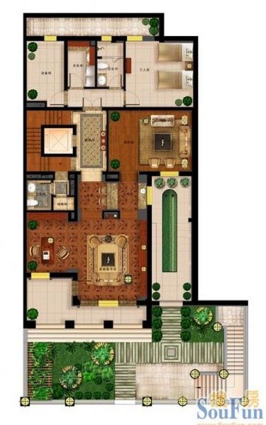 华润·润西山-别墅-210平米-装修设计