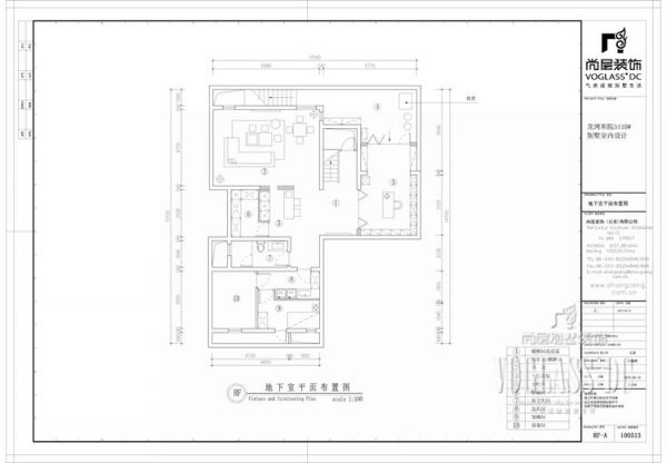 龙湾别墅-四居室-440平米-装修设计