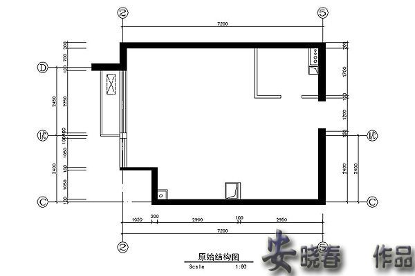 亚奥观典国际公寓-一居室-45平米-装修设计