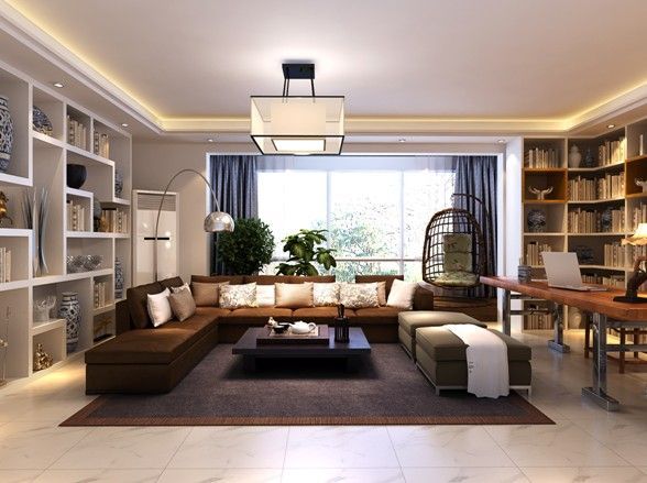 金地仰山-五居室-170平米-装修设计
