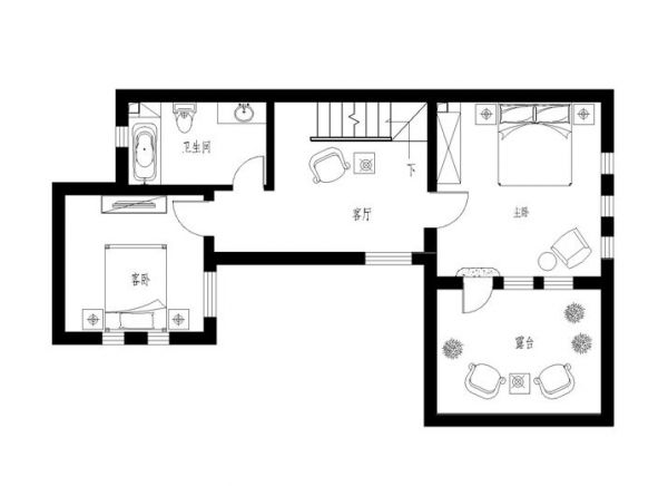 潮白河孔雀城-别墅-200平米-装修设计