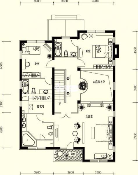 温哥华森林-别墅-358平米-装修设计