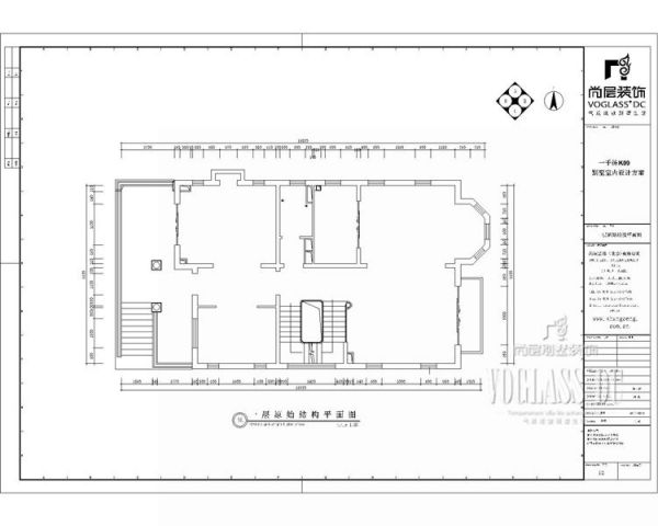 阳光上东别墅-三居室-265平米-装修设计