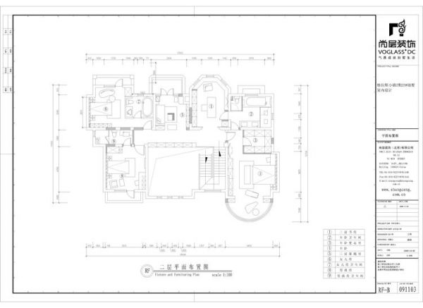 格拉斯小镇-三居室-377.6平米-装修设计