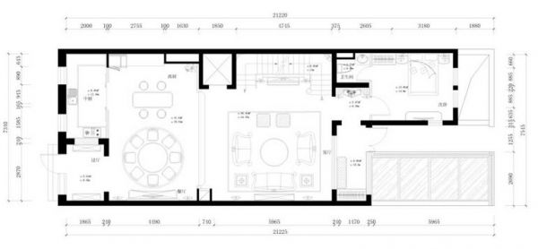 远洋·傲北（巴摩梭罗）-三居室-550平米-装修设计